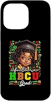 Vista 21 de Future HBCU Grad Black Girl Kids Graduation HBCU College Case for iPhone 16
