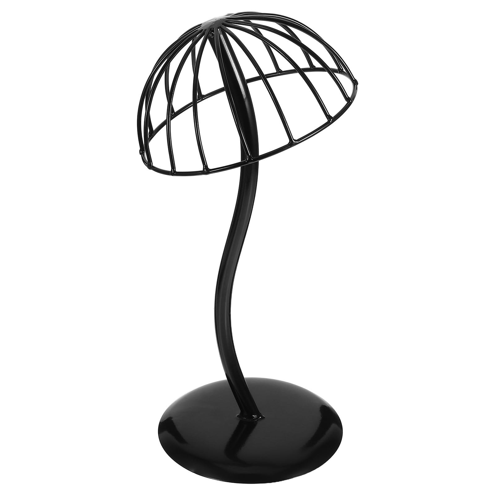 Porte-chapeaux en fer noir idéal pour sublimer une vitrine
