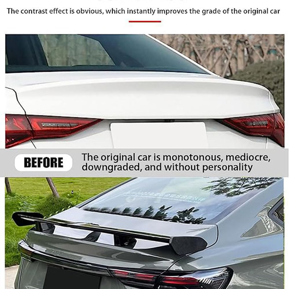 Alerón Trasero Para Renault Arkana 2021-2025 - Spoiler De Maletero En PVC, Negro Brillante O Fibra De Carbono