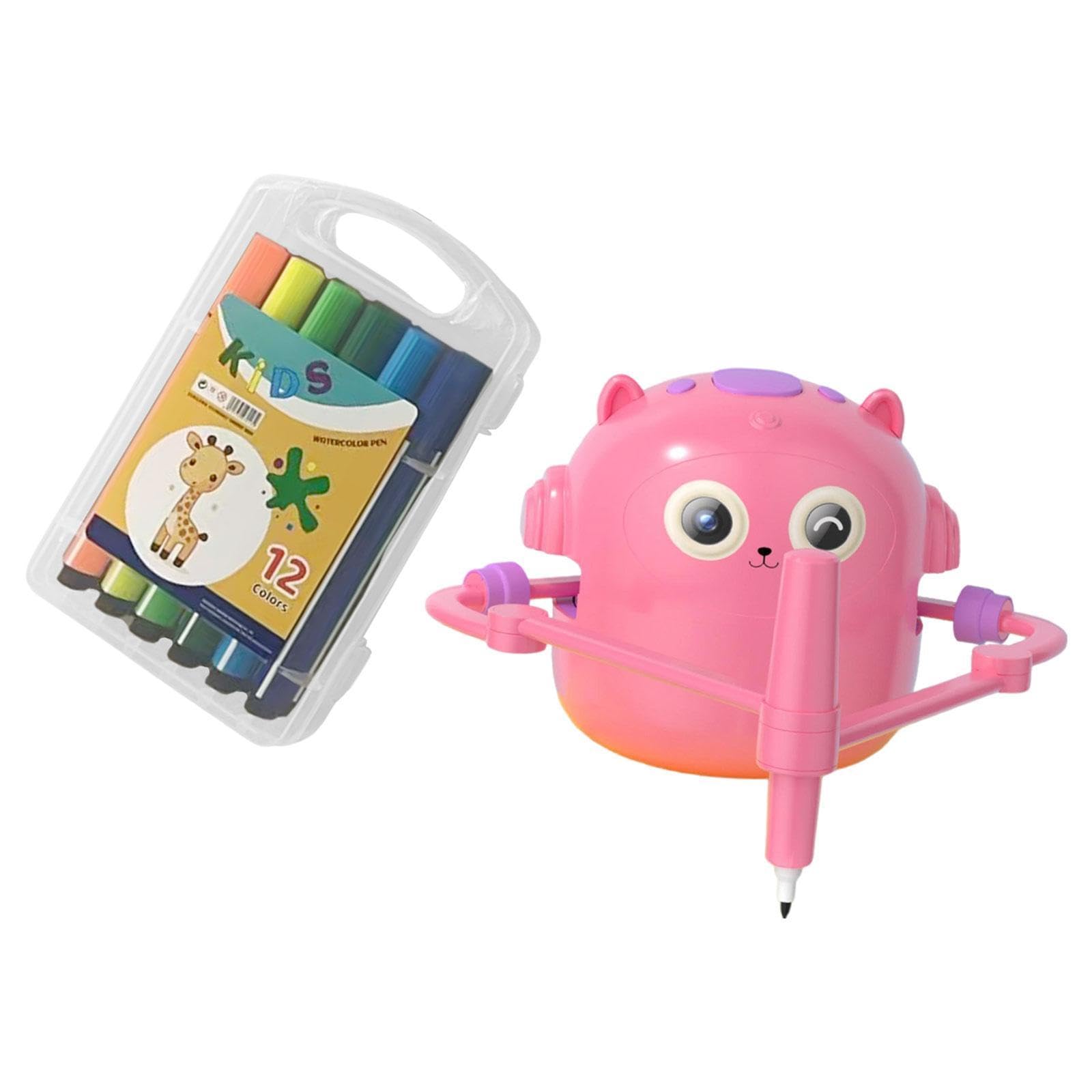 Juego de Dibujo de Robots para Niños: Coordinación de Manos con 100 Tarjetas.