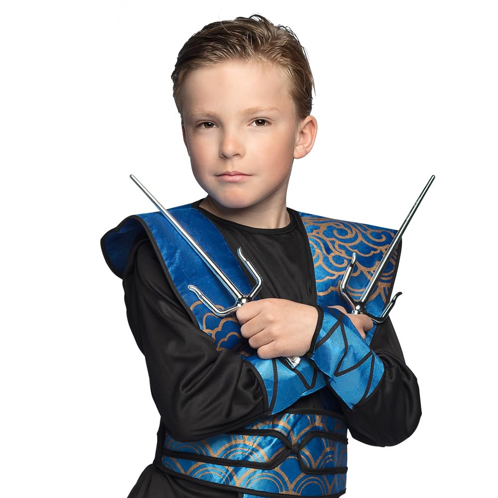 Boland 50430 - BroD Ninja SAI, 2 sztuki, 30 cm, akcesoria do kostiumów, dekoracja, akcesoria do kostiumów karnawaBowych