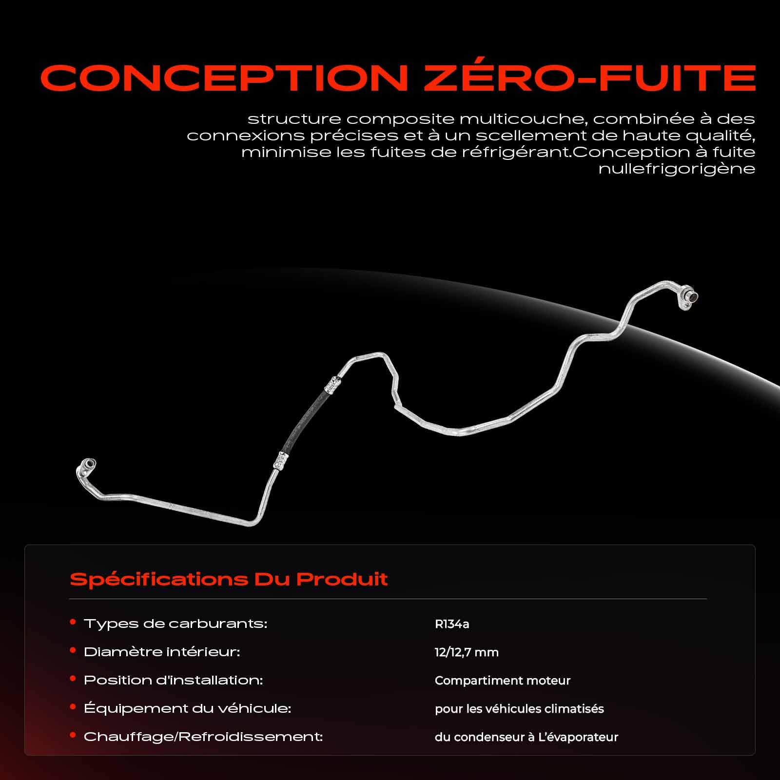 Frankberg Conduite de Pression Climatisation Remplacer# 924404262R