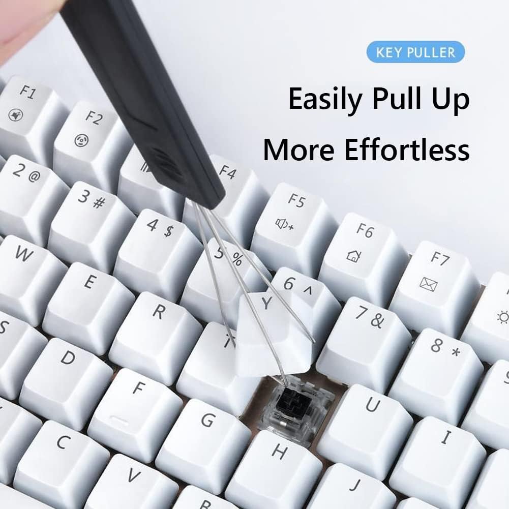 2 in 1 Mechanical Keyboard Key Cap Puller Universal Keycap Shaft Remover Board Button Extractor Replacement Cleaning Tool