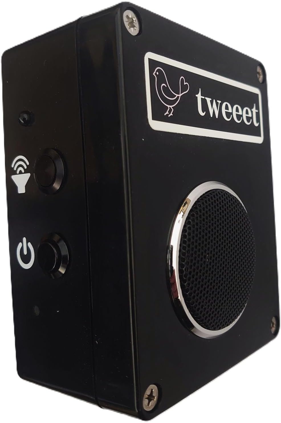 QTIME Purple Martin Caller. Ideal to Entice Birds to Your Birdhouse. Automated Electronic Bird Attractor.