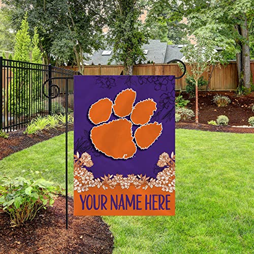 Image of Rico Industries NCAA Standard /Primary Personalized Garden Flag