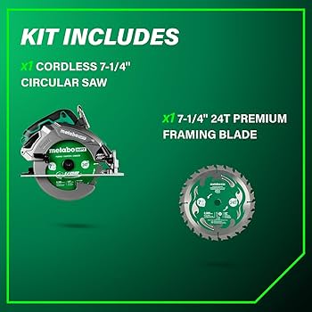 eko　0710 Metabo HPT 36V MultiVolt 7-1/4