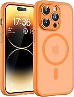 Vista 168 de TOCOL Funda magnética 3 en 1 para iPhone 14 Pro, mejorada [protección completa de cámara] con 2 protectores de pantalla, funda de grado militar