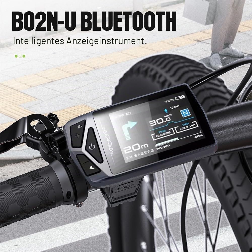 Für Bafang BBS0102 G340 M510 G510 M620 EB02 Display mit Bluetooth Navigation CAN