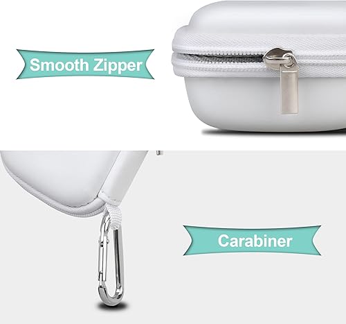 Miniatura 4 de BOVKE Funda de transporte para auriculares Bose QuietComfort II inalámbricos con cancelación de ruido bolsillo de malla adicional para cables y