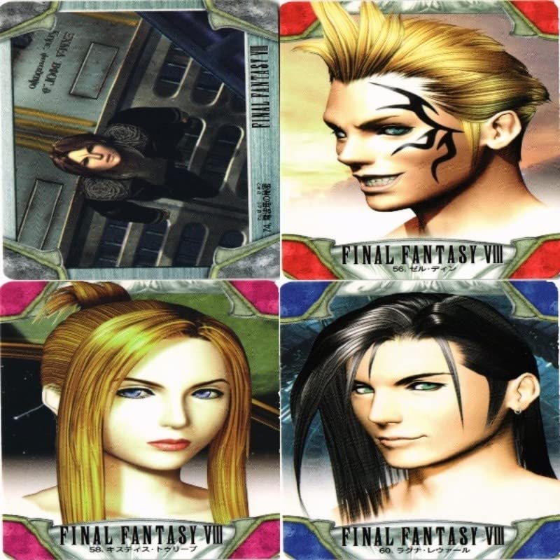 FF8 カードダスマスターズ　72種73枚セット　スコール　リノア　キスティス Amazon.co.jp: fy8 f-6 スコール ゼル キスティス ラグナ FF8