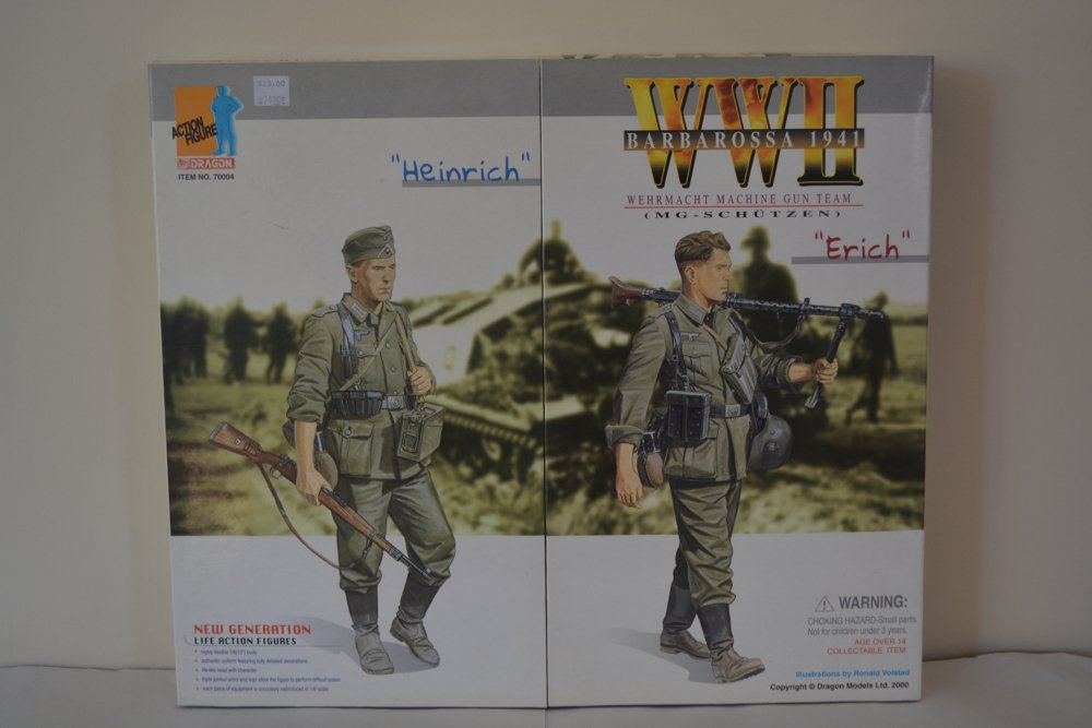 Amazon.co.jp: WWⅡ バルバロッサ 1941 Heinrich&Erich : おもちゃ