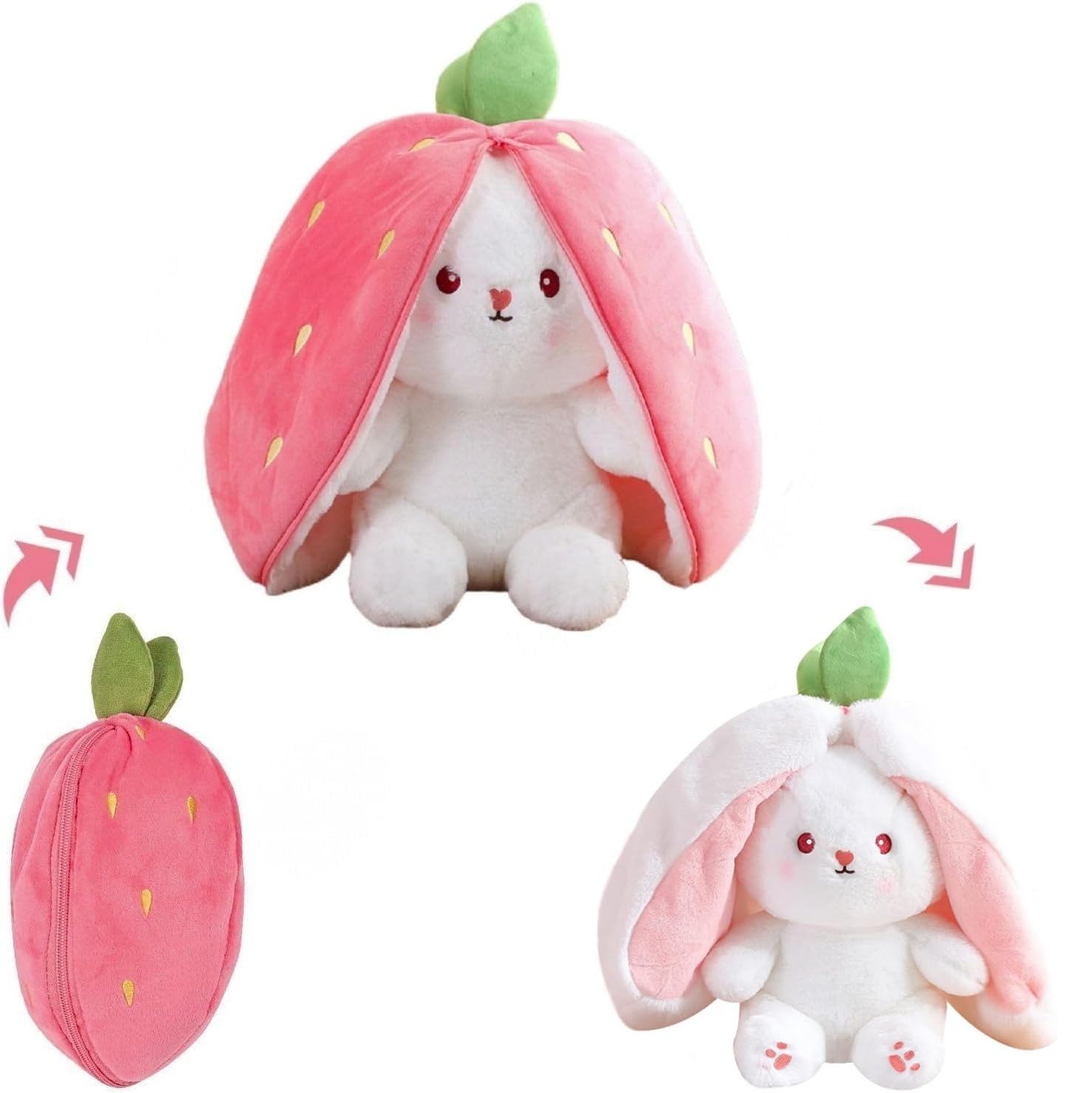 Peluche Coniglio Orecchie Lunghe In Morbido Tessuto Design Carota Cuscino Decorativo Bambini Regalo Compleanno Da 8,84 € | DHgate