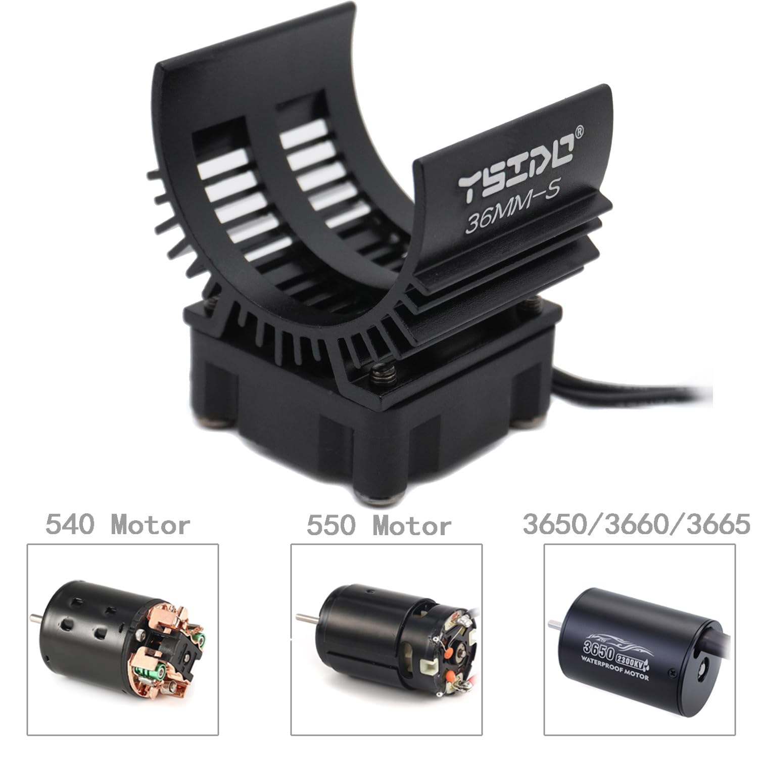 Motor compatibility for YSIDO 36MM-S heatsink