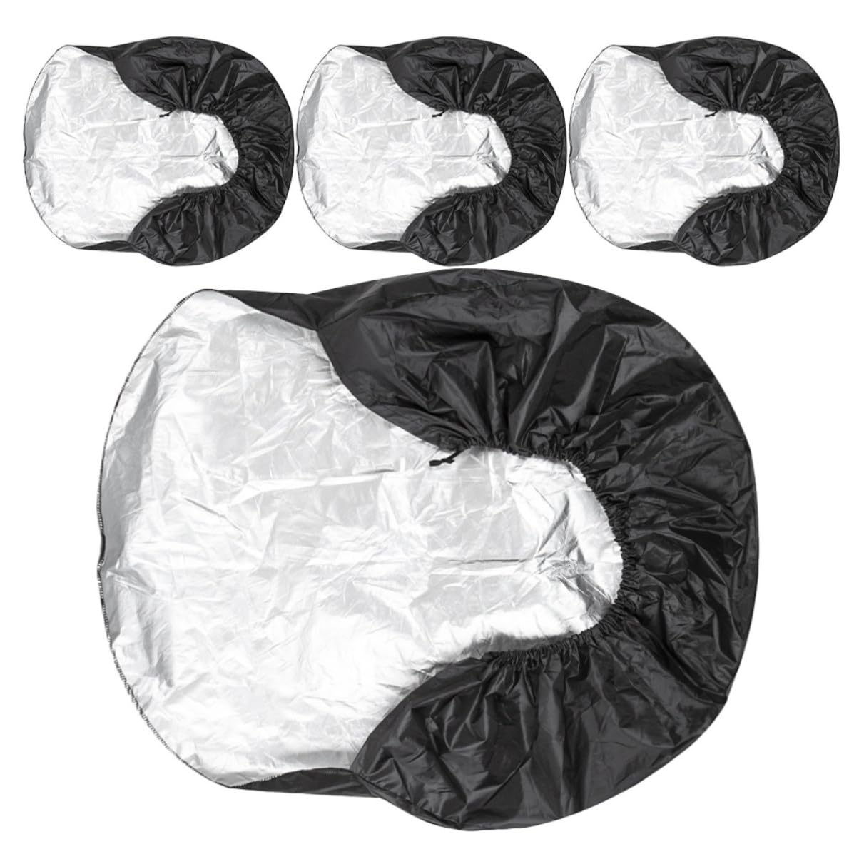 Fundas de neumáticos para camping GALPADA de poliéster 190t de fácil instalación