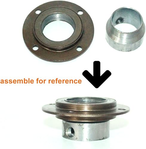 Miniatura 5 de L-faster DIY Electric Bike Spare Freewheel Adapter Tricycle No Teeth Flywheel Connector The Part Between Two Freewheel of 34mm Thread