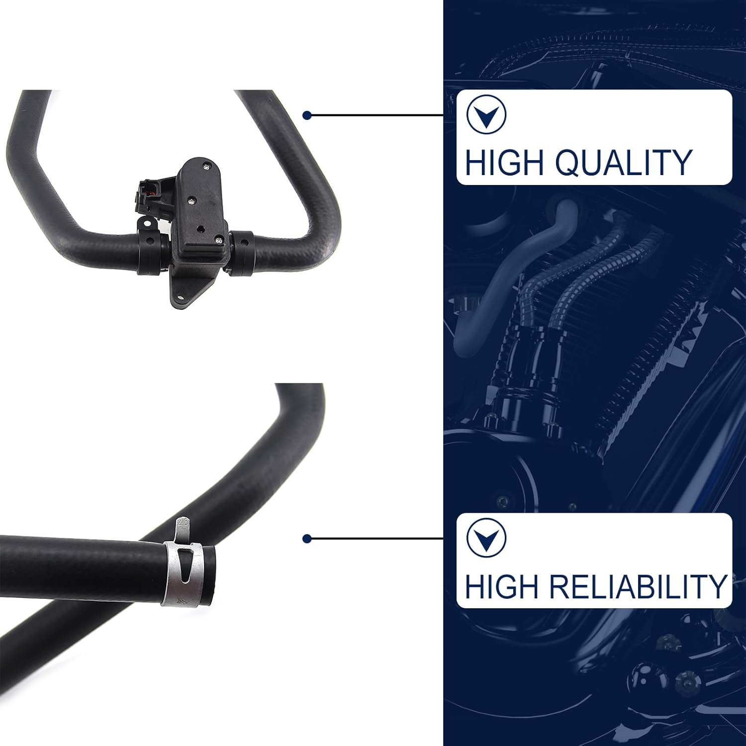 HVAC Heater Inlet Hose Control Valve Replacement for Nissan Titan 2006-2015 Replace 92400-ZT10A 92400ZT10A 5.6L V8