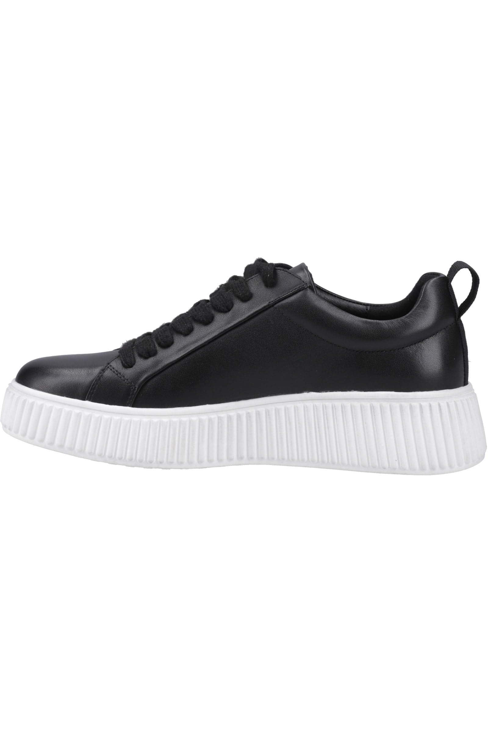 Hush Puppies Female Harlow Sneaker, Black, 7