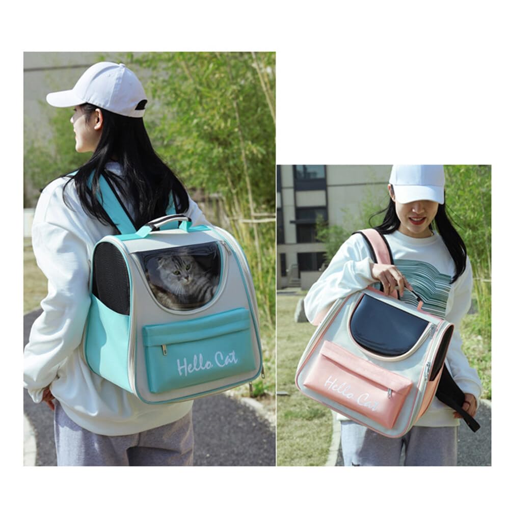 Transportín Para Mascotas – Mochila Ergonómica, Transpirable, Ideal Para Viajes Y Senderismo Con Tu Gato O Perro Pequeño