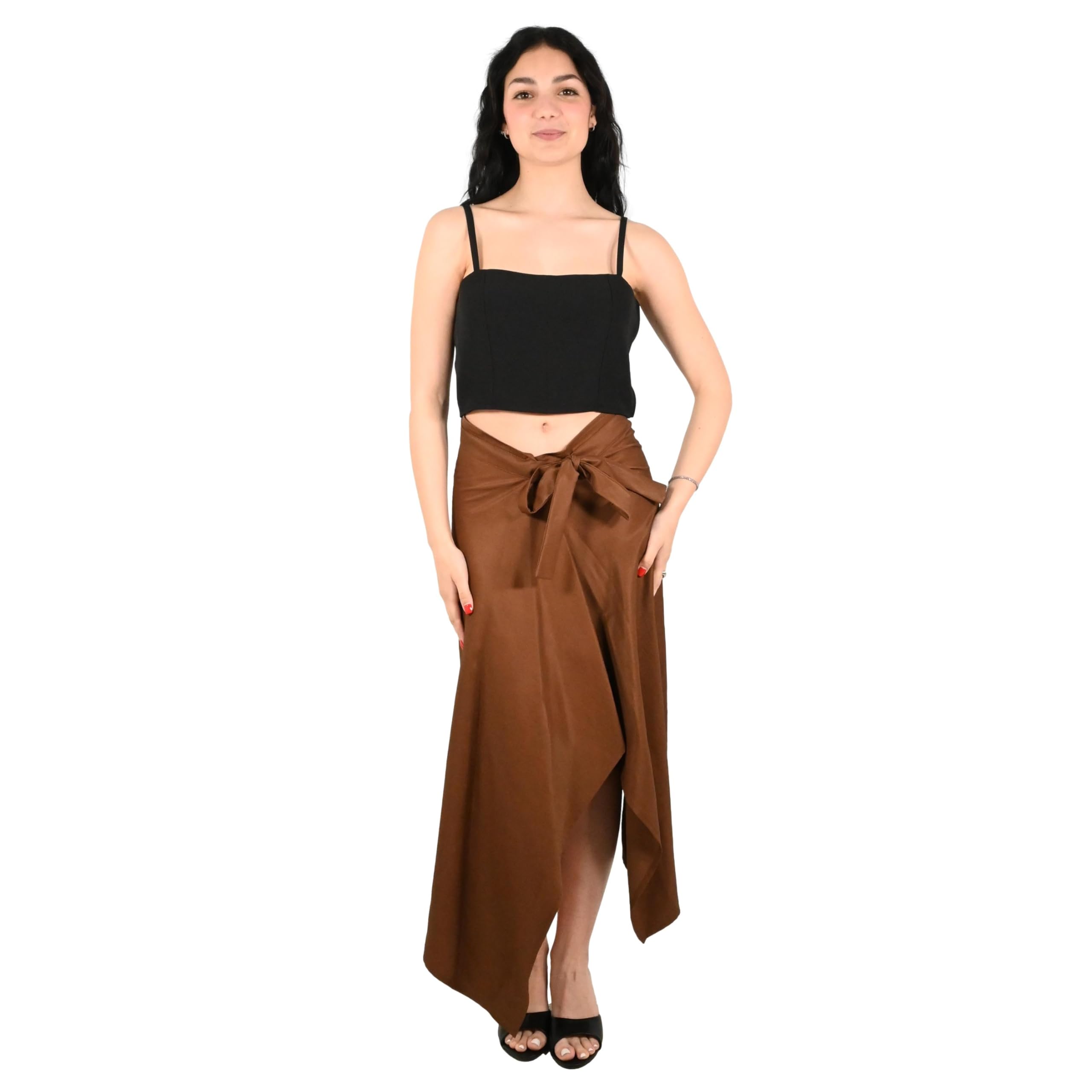 Kontatto top donna nero MA6031F