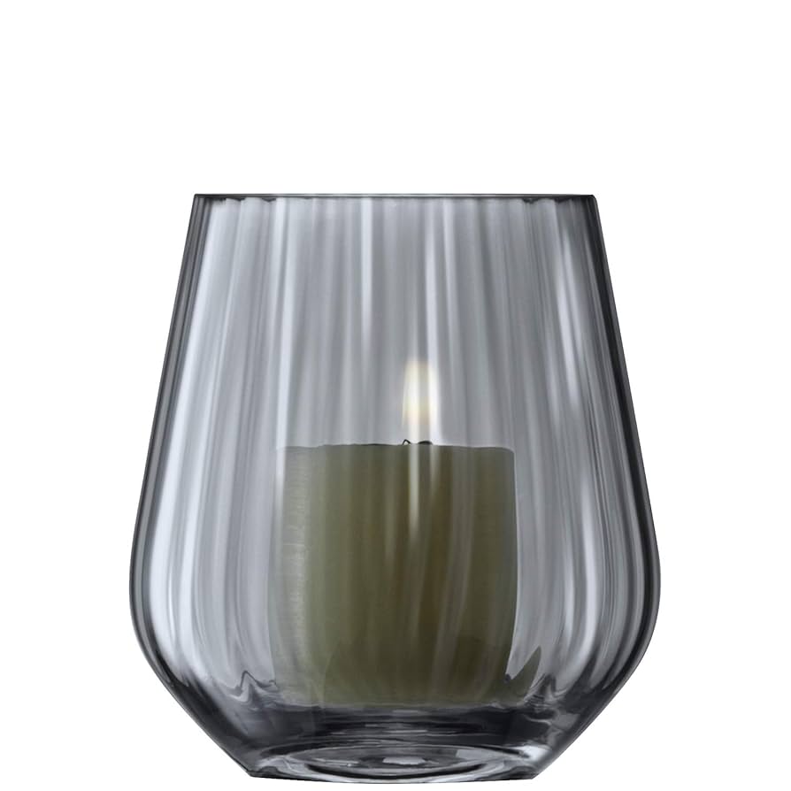 Amazon.co.jp: LSA フラワーベース グレイ W14.5xD14.5xH16cm