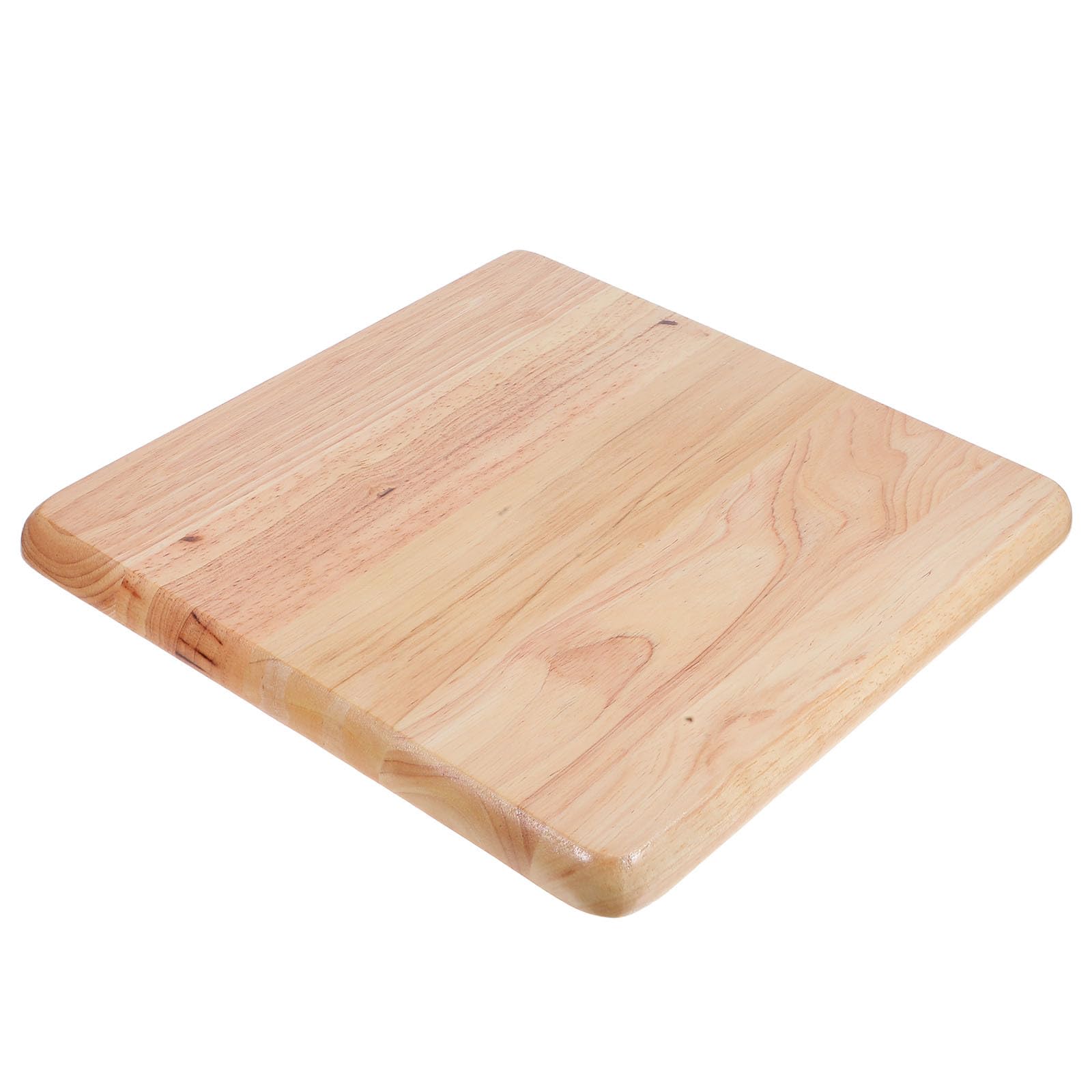 Amosfun Square Wooden Stool Seat Replacement for Barstools 12 Inch