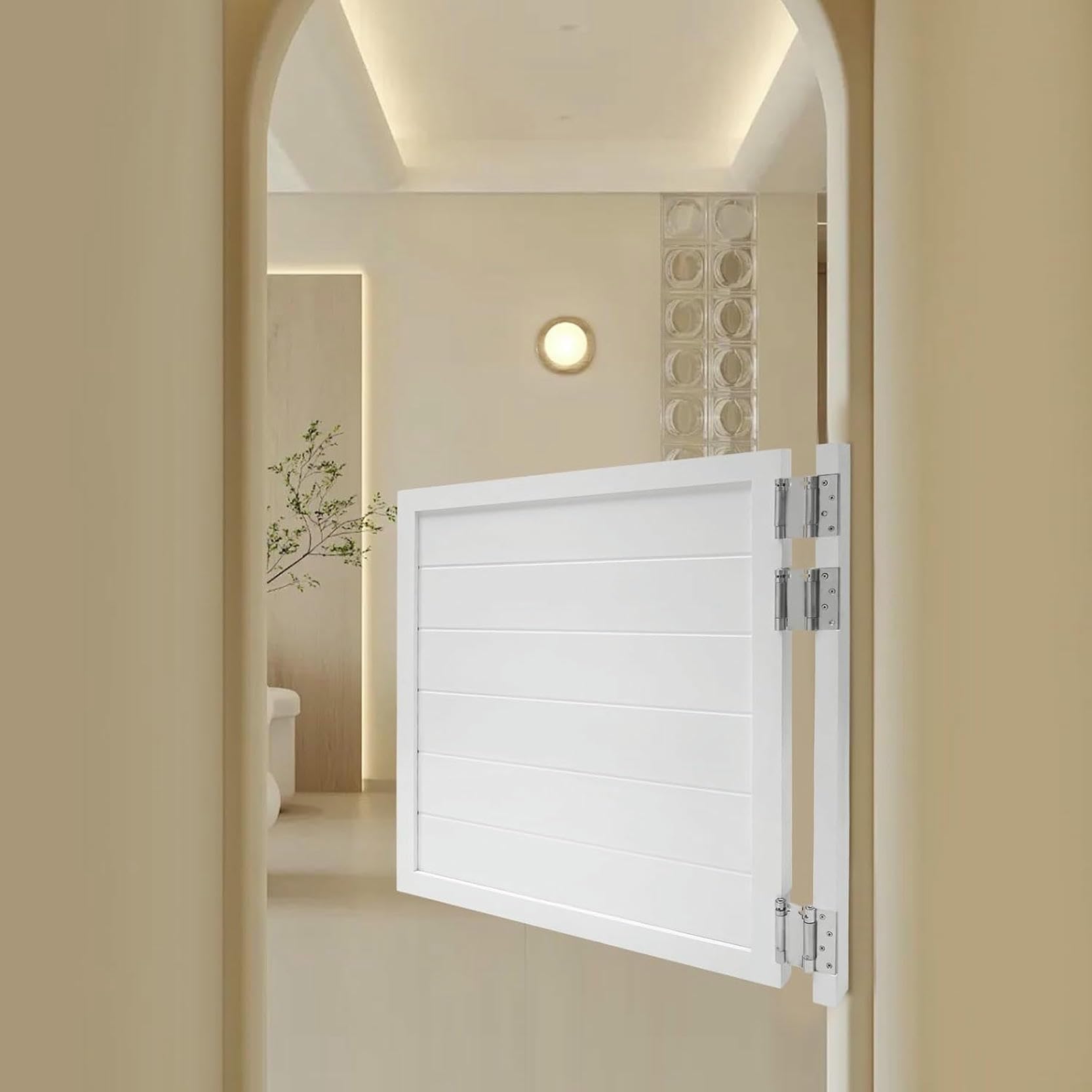 Porte del caffè, Porta Azionaria in Legno Massiccio, Porte del Salone, Mezza Porta per Le Porte con 3 Cerniere A Molla, Porta D'ingresso Dell'ingresso del Portico per Interno