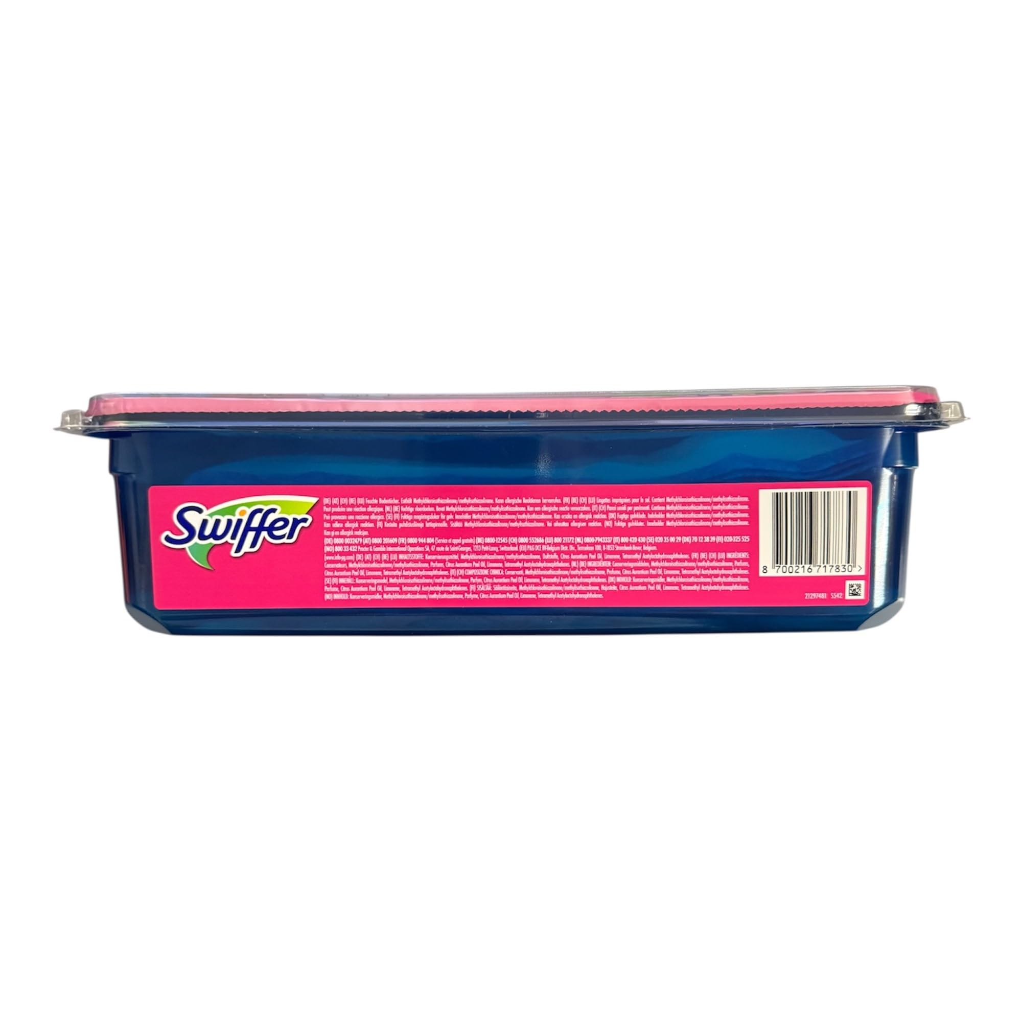 Swiffer Lot de 24 lingettes humides Pink Blossom - Édition limitée