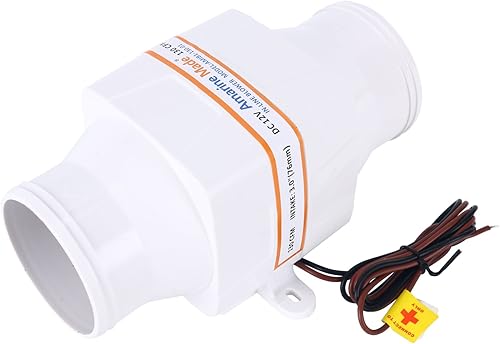 Amarine Made Marine Boat 12v eléctrico en línea ventilador de aire de sentina ventilador de motor de barco soplador de motor de cabina marina