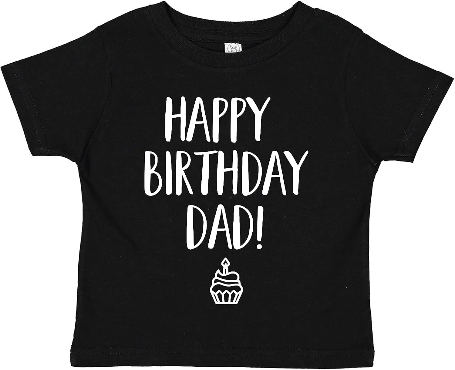 Tees & Tails Happy Birthday Dad! Baby Tee Shirt Assorted Colors (6M 12M 18M 24M
