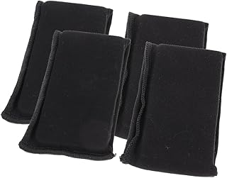 Toddmomy Protetores De Junta De Boxe 2 Pares De Proteção De Junta Para Protetores De Junta De Boxe Proteção De Junta Preta Almofadas De Junta Para Envoltórios De Mão Kickboxing Tailandês