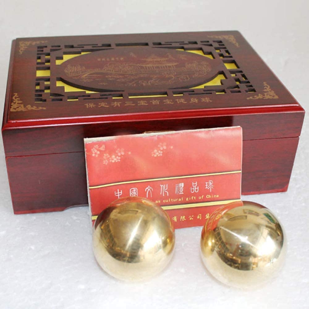 Palle Antistress per Adulti, Palle Baoding Palle Antistress per Adulti Palle per Esercizi Cinesi Palla per Esercizi di Massaggio/Palla per Meditazione Cinese sulla Salute