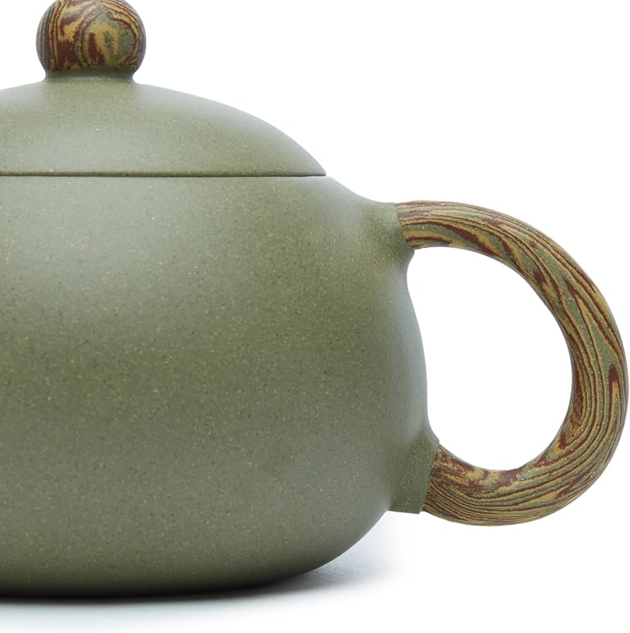 Amazon | ポカロティー 中国茶器宜興豆青砂紫砂急須陶器ティーポット