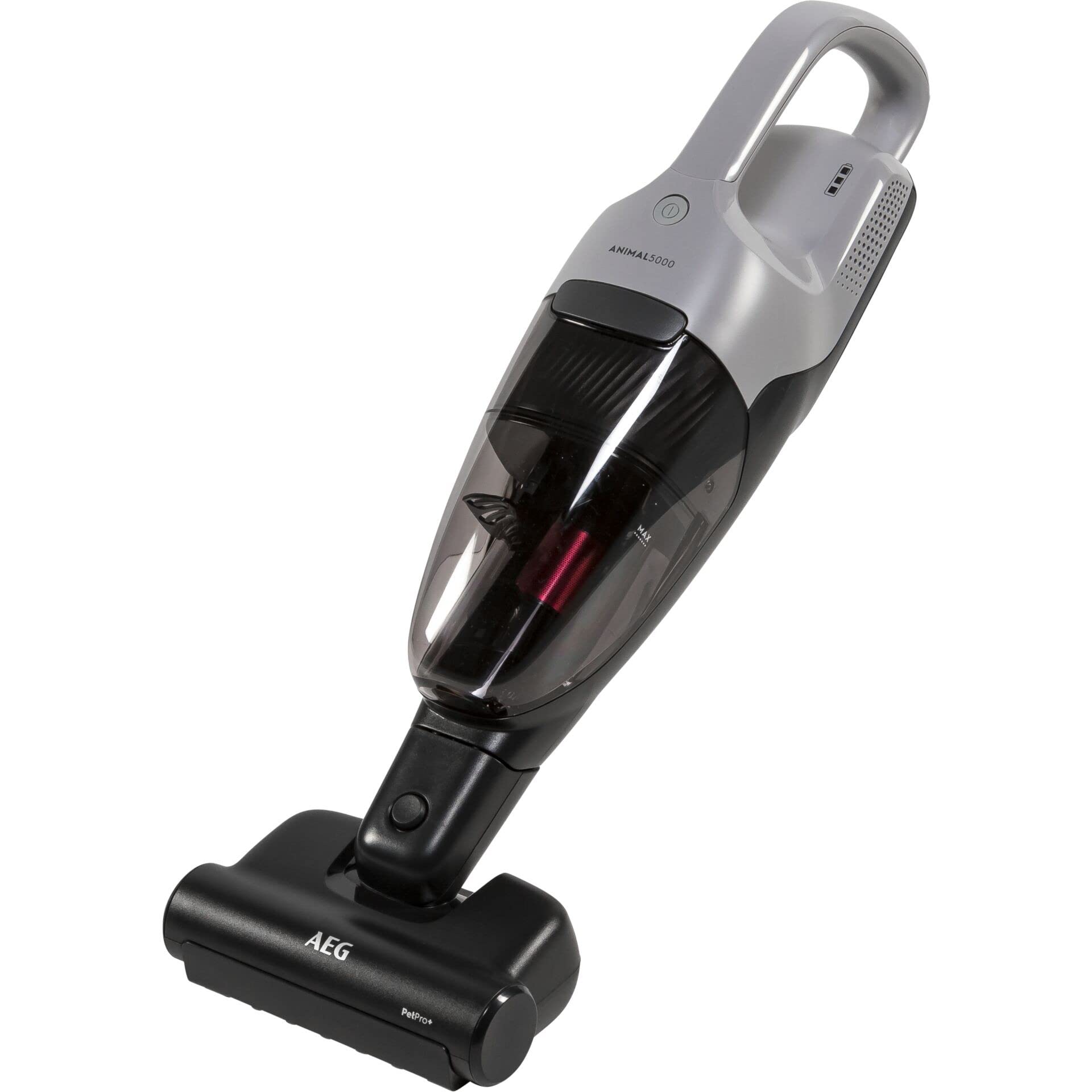 AEG Ultimate 5000 Animal AS52AB18UG Aspirateur sans Fil, 2 en 1, Silencieux, 79 DB(A), 58% de matériaux recyclés, autonomie jusqu'à 45 Min, Automatique, Autonome, épilation des Poils d'animaux, avec