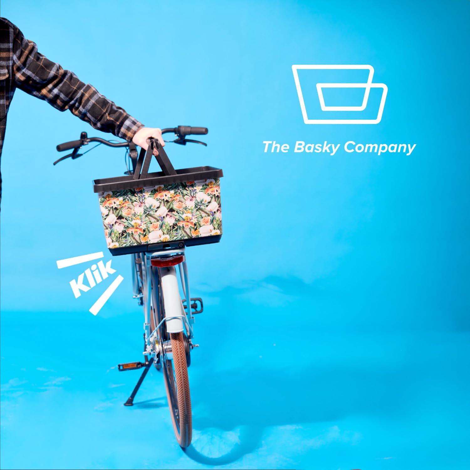 Basky Basket Afneembare Fietsmand Cover