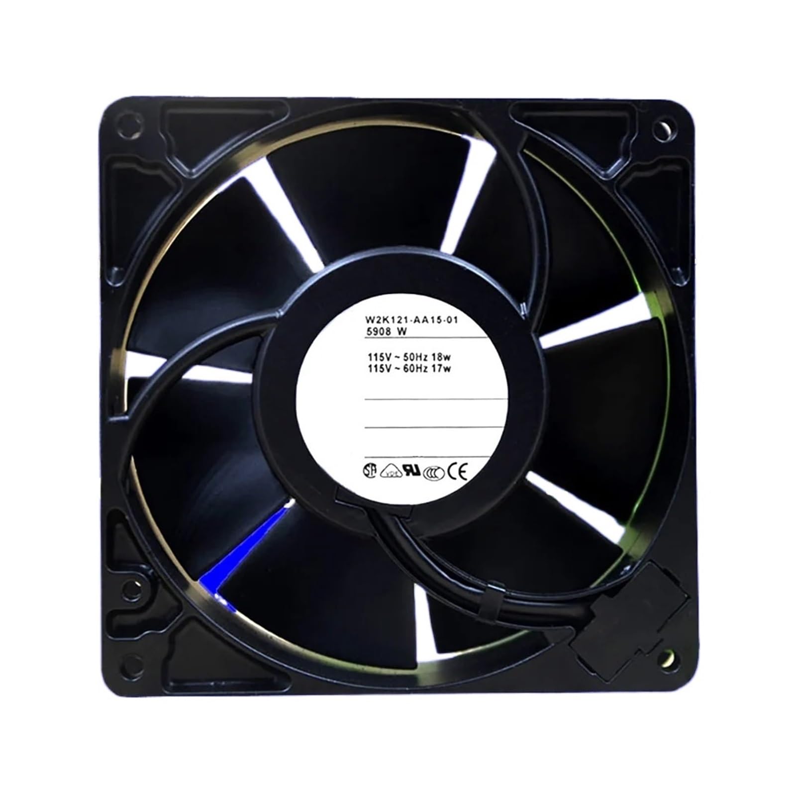 OKEWGHFL W2K121-AA15-01 5908W AC115V 18/17W COOLING FAN 12738 127 * 127 * 38MM