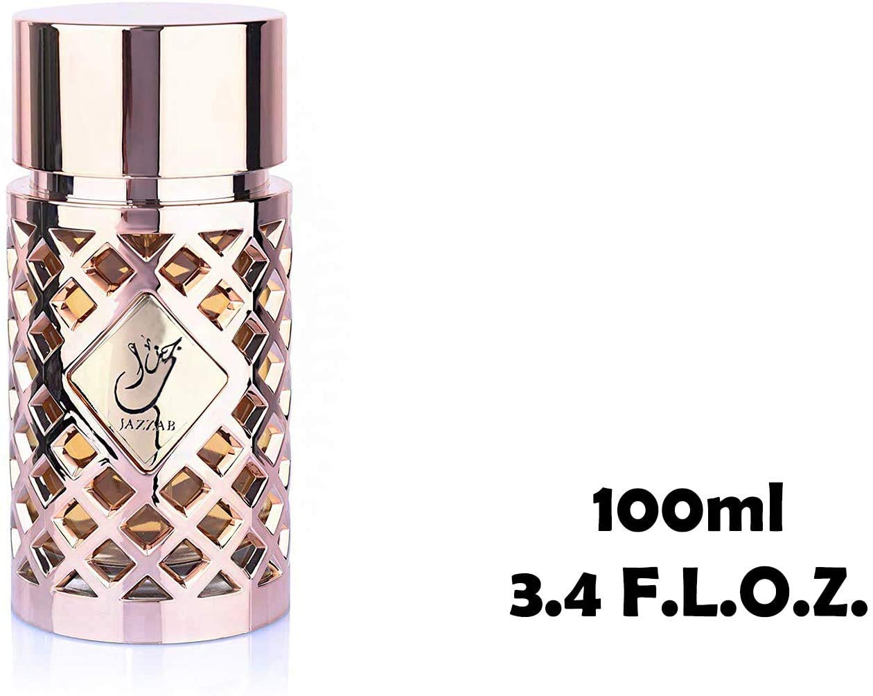 Jazzab Rose Gold Arab Perfume Oud For Her Eau De Parfum 100ml