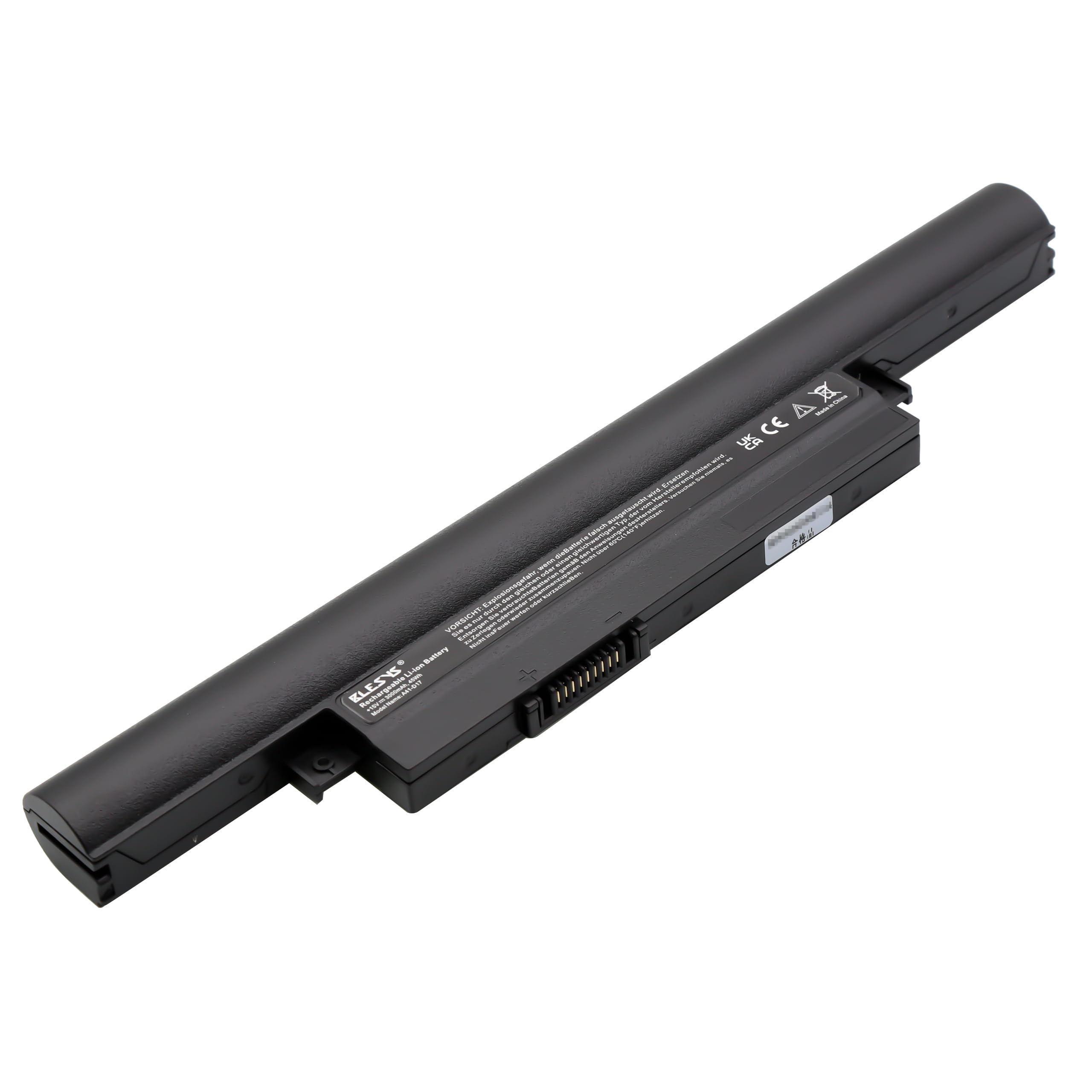 BLESYS 45Wh A41-D17 A42-D17 D17LS9H Laptop Akku für Medion Akoya E7415 E7416 E7419 E7420 E7424 E7426 P7653 P7641 P7644 P7635 P7639 P7649 [15V 3000mAh]