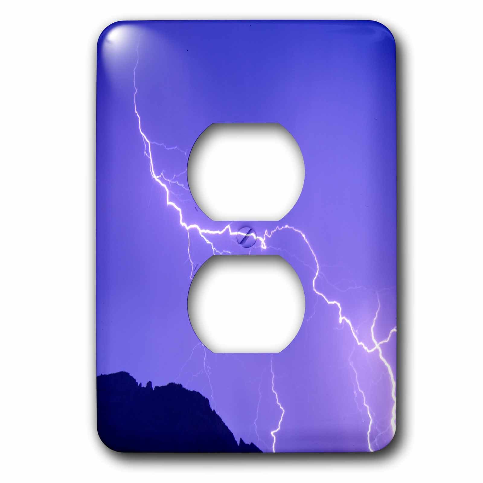 Prise Lightning Plug Cover pour salon design USA Arizona Sedona par 3dRose