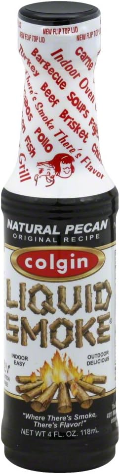 Liquid Smoke Natural Pecan Flavor 4 Ounces (Case of 12)