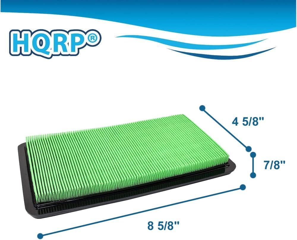 HQRP 2er-Pack Luftfilter + Vorfilter – Kompatibel Mit Honda Motoren GCV530, GXV530 U.a.