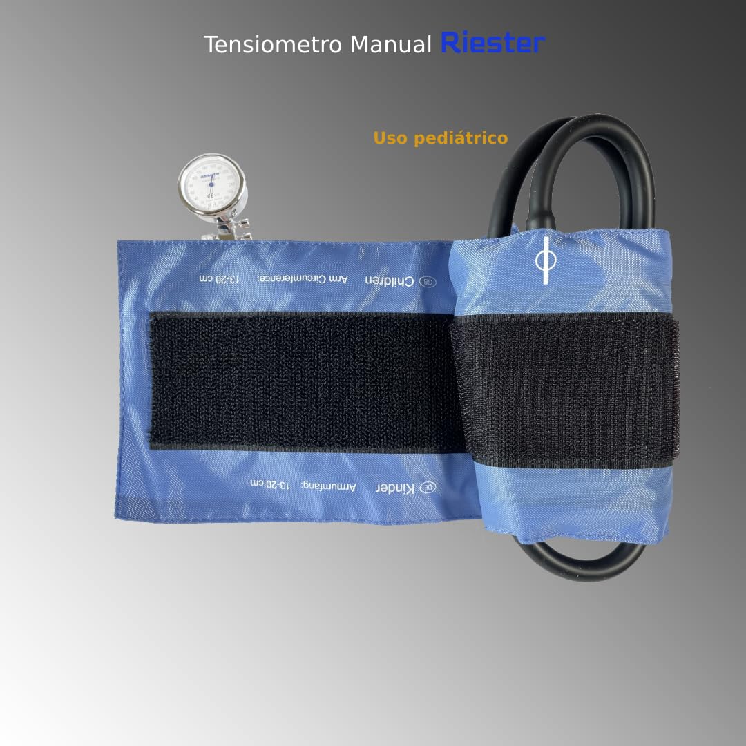 Riester 1312 minimus II Tensiómetro Negro Brazalete Velcro Adultos