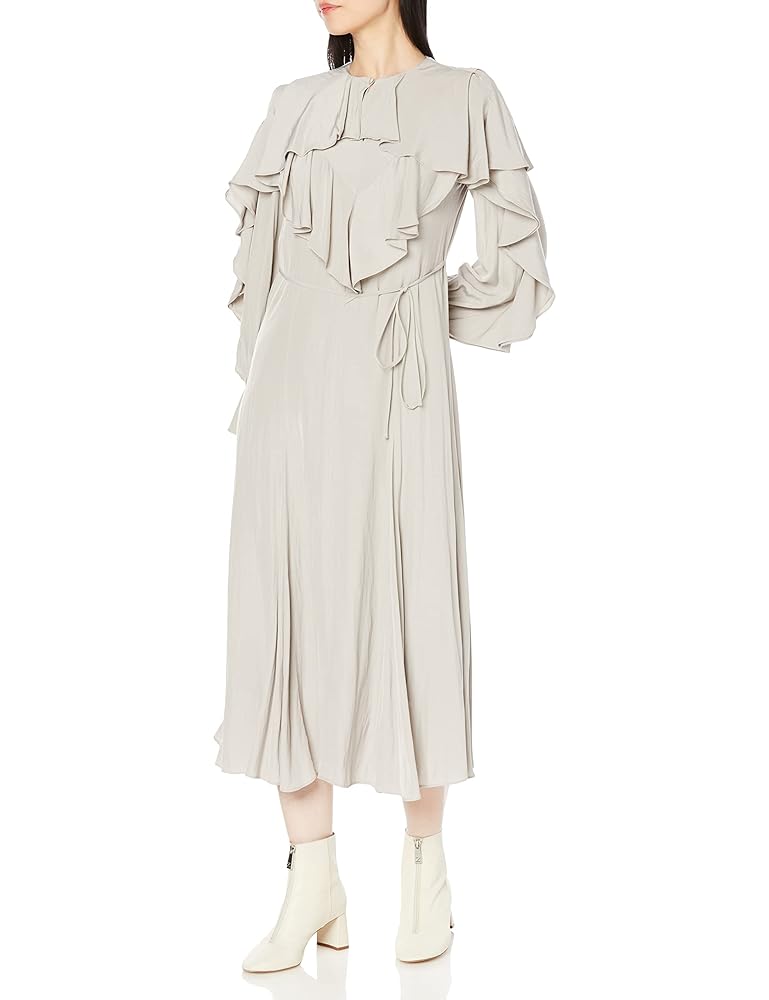 はひ Amazon.co.jp: [フレイ アイディー] フリルワンピース