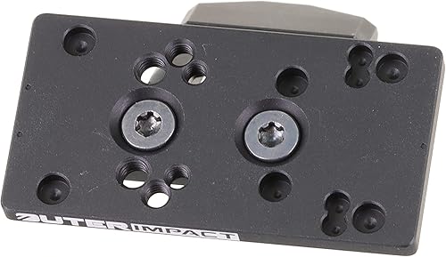 Miniatura 3 de Outerimpact Soporte óptico de desplazamiento de 45 grados con placa adaptadora de punto rojo