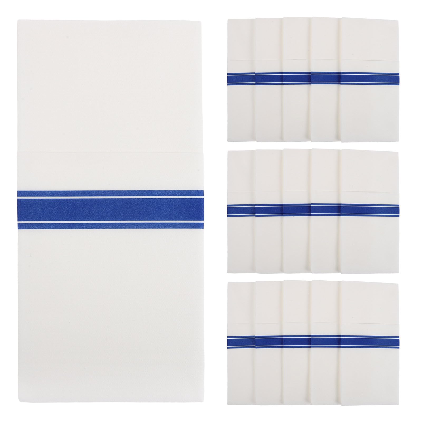 Serviettes en papier pour couverts lors d'un mariage ou repas de fête