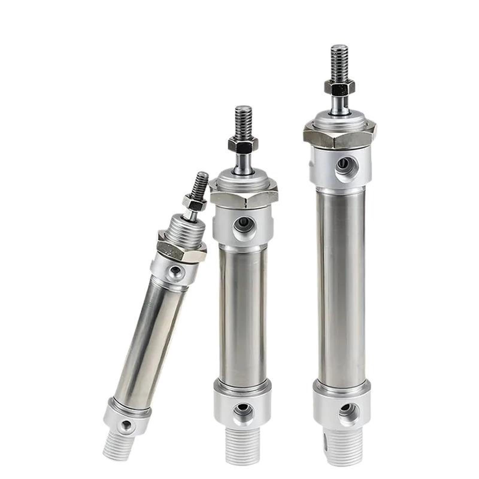 Mini cilindro neumático MA de acero inoxidable de doble efecto Stroke10-250mmSCA(75SCA,MA32)