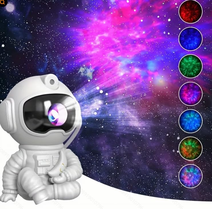 Proyector Estelar Lámpara LED de Noche Astronauta miniatura 1