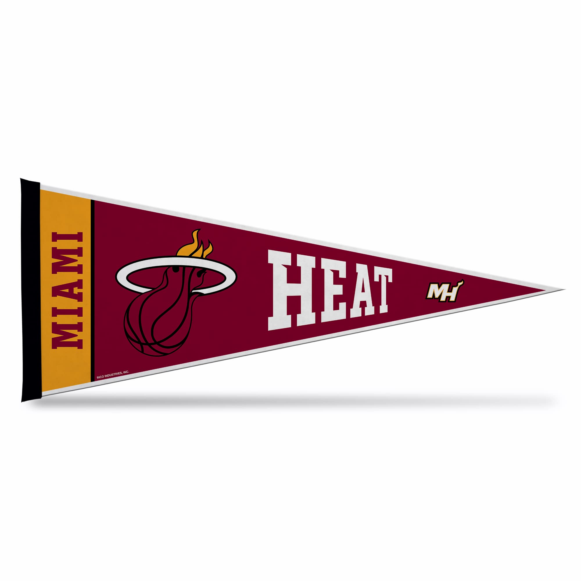 Rico Industries NBA Basketball 12" x 30" Felt Wall Décor Pennant - Great for Home/Bed Room/Man Cave Décor