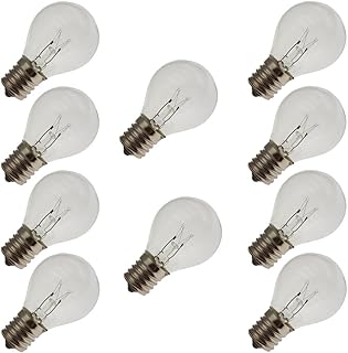Industrial Performance 10S11N 130V, 10 Watt, S11, Intermediate Screw (E17) Base Light Bulb (10 Bulbs)