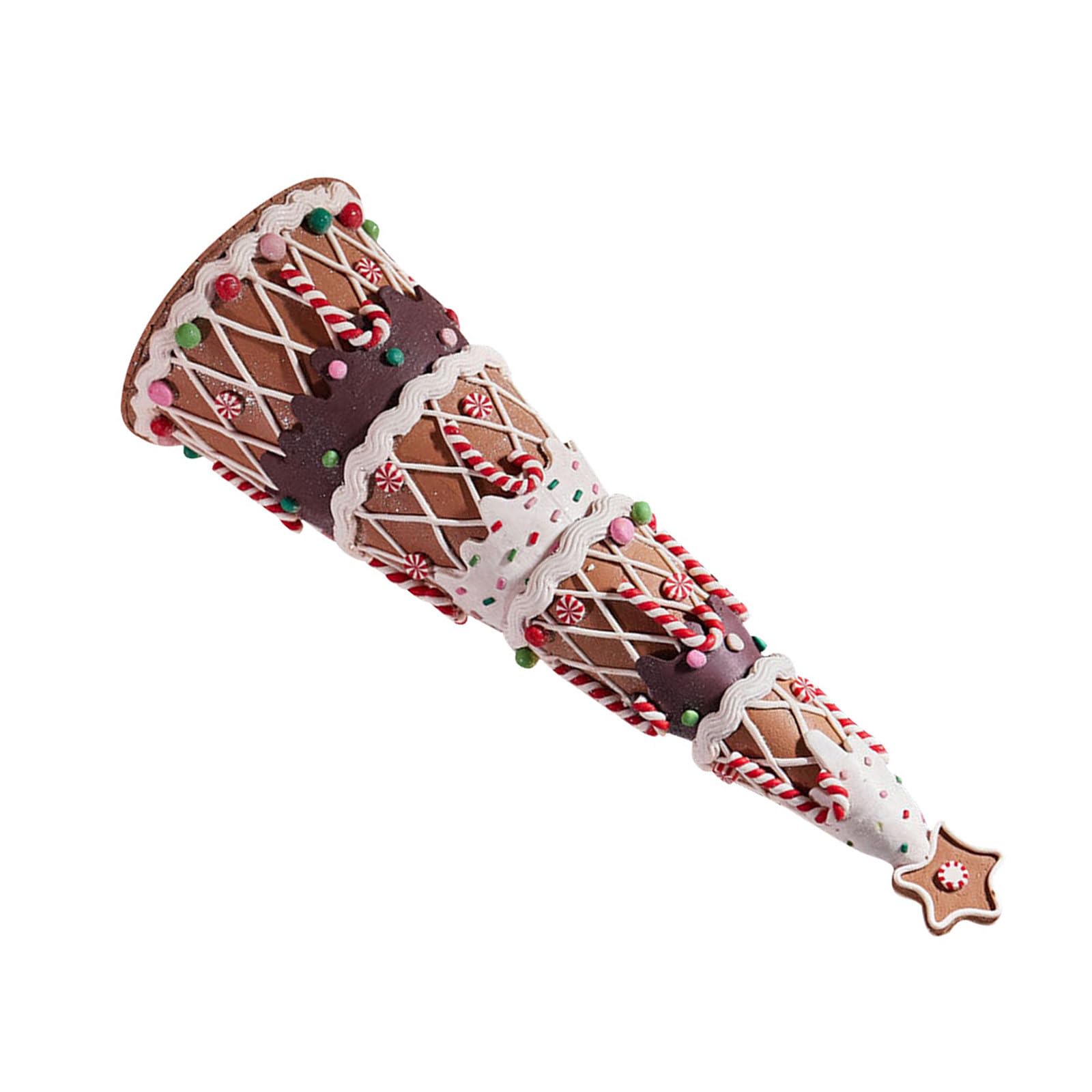 TOYANDONA Albero Decorativo di Natale da Tavolo Bastoncini e Caramelle