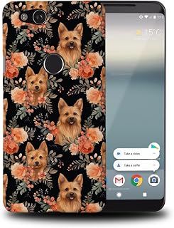 Cute Australian Terrier Puppy Dog Pattern #A2#4 Polycarbonate Phone CASE Cover for Google Pixel 2 Multicolor